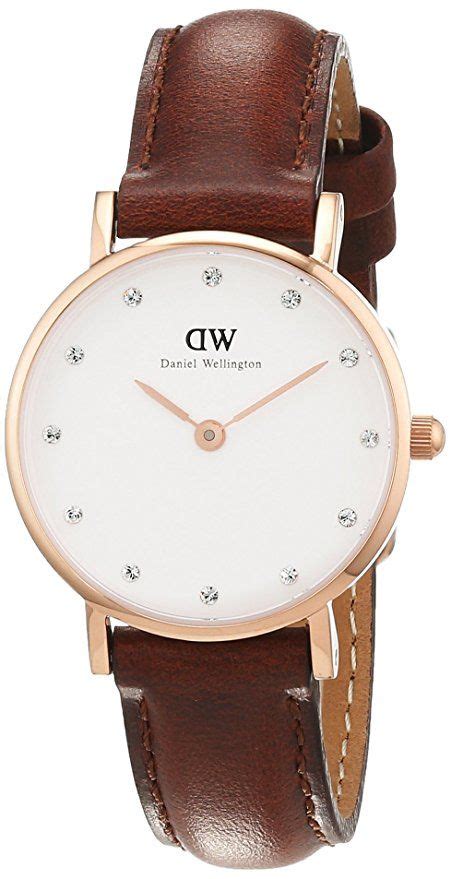 Daniel Wellington Womens 0900dw St Mawes Stainless Steel Watch With