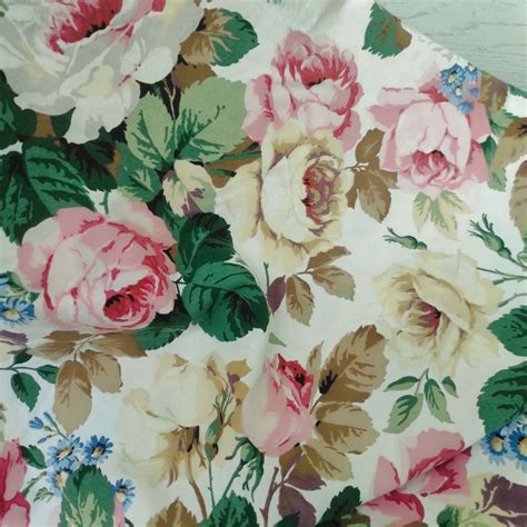 Sanderson Fabric Floral Vintage Fabric Upholstery Fabric - Etsy