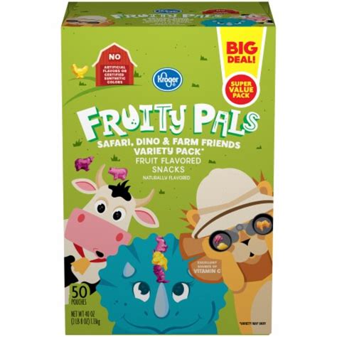 Kroger® Fruity Pals Fruit Snacks Variety Pack 40 Oz King Soopers