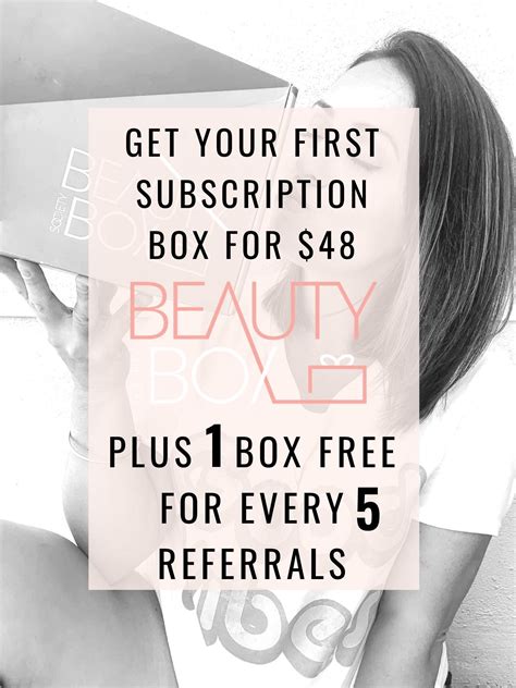 Earn Unlimited Free Beauty Boxes Beauty Society Free Beauty