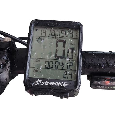 Tachometr na kolo INBIKE IC321 bezdrátový / cyklocomputer / od koruny ...