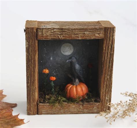 Shadowboxes Meadow Fawn Shadow Box Art Shadow Box Box Art