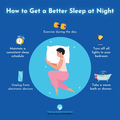 How To Get A Better Sleep At Night Texas Institute For Neurological