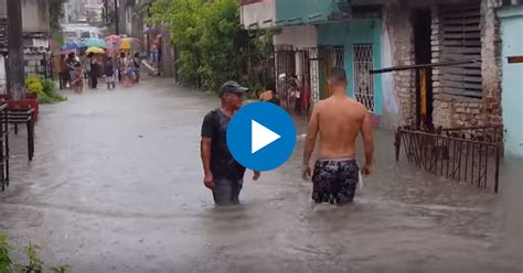 Fuerte Lluvia Torrencial Inundó Hogares En Santa Clara