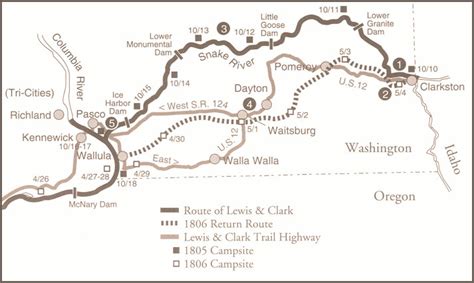 Maps Lewis Clark National Historic Trail National Park, 46% OFF