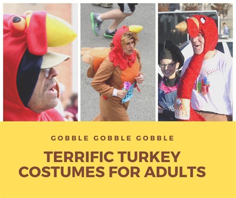 Gobble Up Terrific Turkey Costumes For Adults For Delicious Holiday Fun