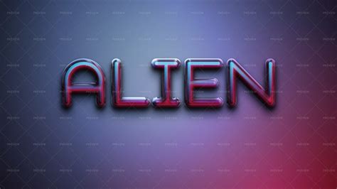 Alien Text Effect - Graphics | Motion Array