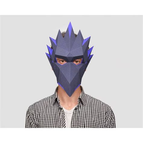 3d Paper Mask Template Paper Mask Template Animal Mask Di Inspire