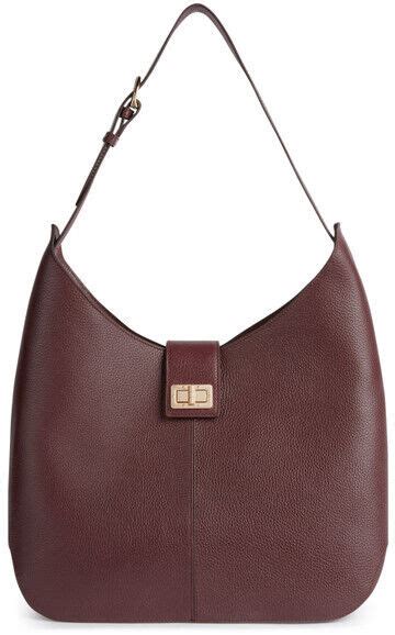 Geox D Kna Berenyc Bag Sac Bandouli Re Femme V Ritable Cuir Bourgogne