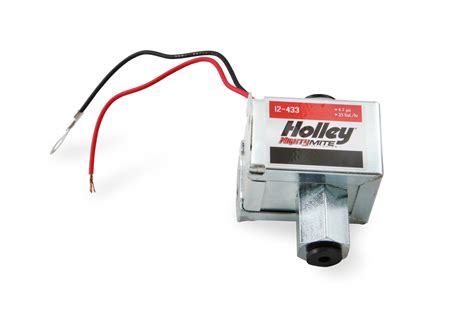 Mighty Mite 12 433 32 GPH Holley Mighty Mite Electric Fuel Pump 4 7 PSI