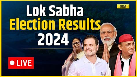 Lok Sabha Election 2024 Results Live Nda Leading The Charts Nda Vs India Elections 2024