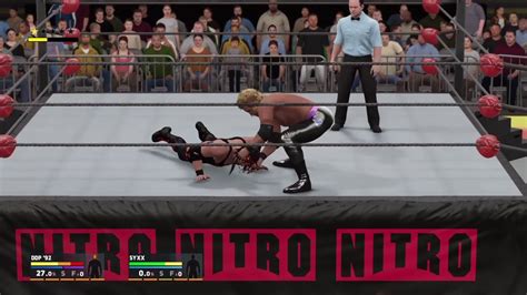 Wcw2k17 June Week 2 Wcw Nitro Match 6 Ddp Vs Syxx Youtube