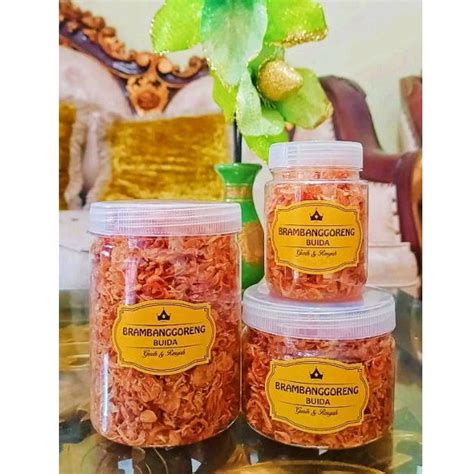 Jual BAWANG GORENG TANPA TEPUNG BUIDA GURIH DAN RENYAH Shopee Indonesia