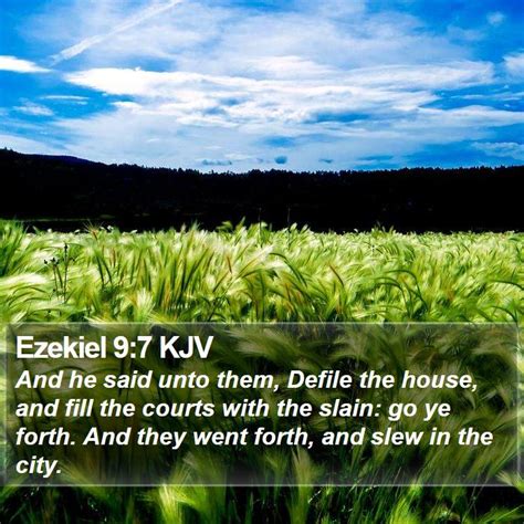 Ezekiel 97 Kjv Bible Verse Images