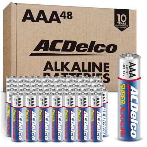 Mua Acdelco Count Aaa Batteries Maximum Power Super Alkaline