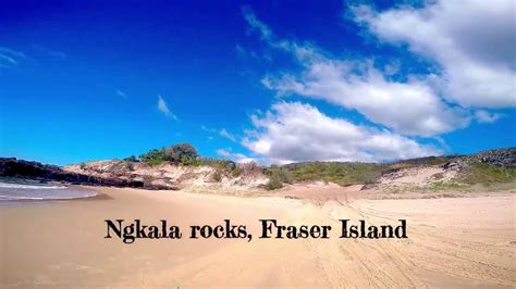 4wd Driving In Ngkala Rocks Fraser Island Youtube