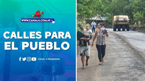 Alcaldía de Managua avanza con obras del programa Calles para el Pueblo