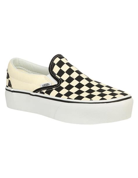 Venta Vans Cuadros Mujer En Stock