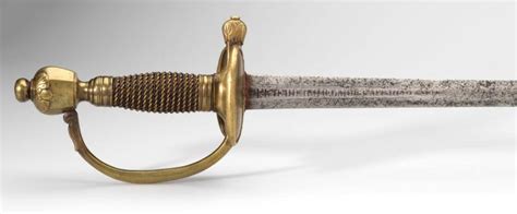 Hessian Officer's Sword – Works – The Colonial Williamsburg Foundation