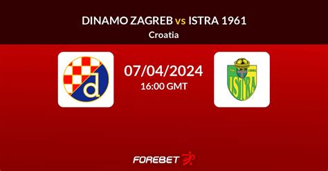 Dinamo Zagreb Vs Istra Prediction Stats H H Apr