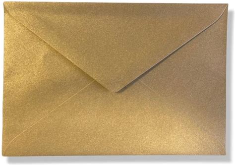 Cards Crafts Luxe C Enveloppen Goud X Mm Puntklepsluiting