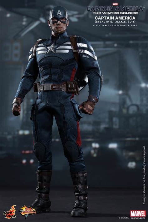 Hot Toys MMS 242 Captain America TWS Captain America Stealth S T R I K E Suit Hot Toys