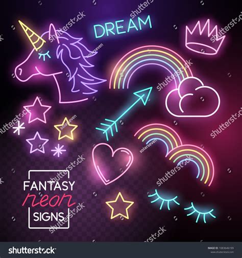 10980 Neon Unicorn Stock Vectors Images And Vector Art Shutterstock