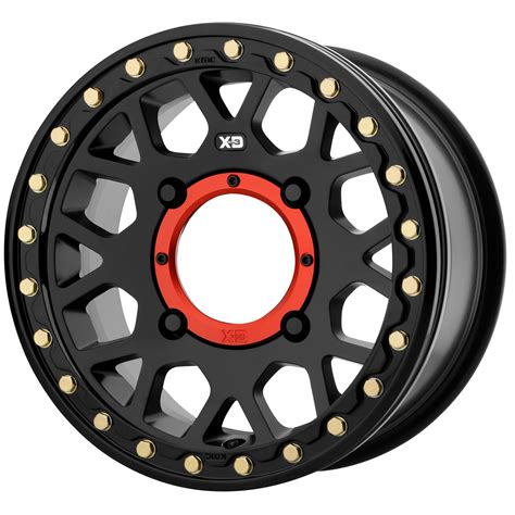 Kmc Wheels Ks Grenade Beadlock Utv Wheel Black Kmcks