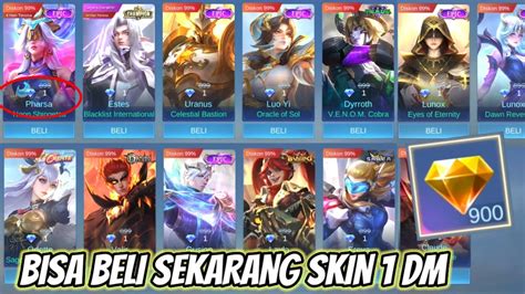 BISA AMBIL SEKARANG SEMUA SKIN CUMA 1 DM BORONG SKIN EPIC PILIH