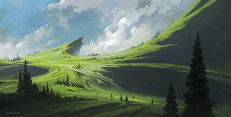 Environmental Concept Art | Fantasy landscape, Fantasy concept art ...