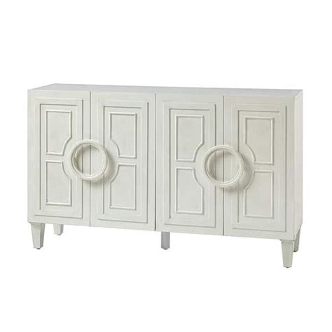 Jayden Creation Dawn Modern Wide White Storage Sideboard Buffet