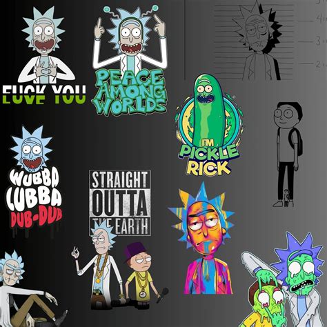 Rick And Morty Svg Bundle Rick Morty Svg Cut File Rick And Morty File