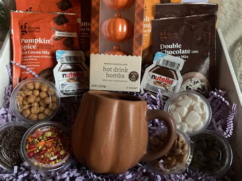Hot Cocoa Care Package Hot Cocoa Set Thinking Of You Care Package Hot Cocoa Bar Pumpkin