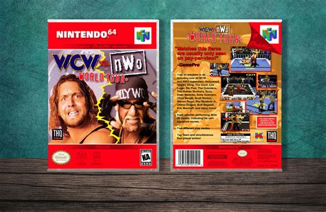 WCW Vs NWO World Tour N64 Video Game Case