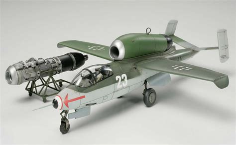 Tamiya 1 48 Wwii Dt Heinkel He162a 2 Salamander Plastikbausatz