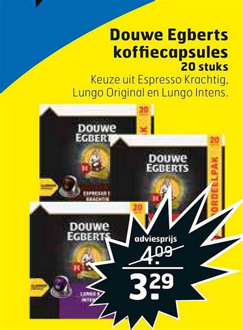 Douwe Egberts Koffiecapsules Aanbieding Bij Trekpleister Folders Nl