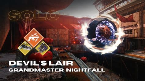 Solo Grandmaster Nightfall Devil S Lair With Sunshot And Foetracer