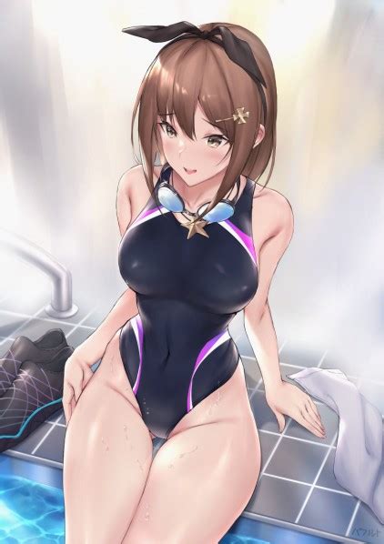 Swimsuit Ryza Parfaitlate Atelier Genshin Impact Hentai