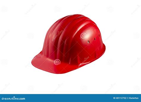 Red hard hat clipart