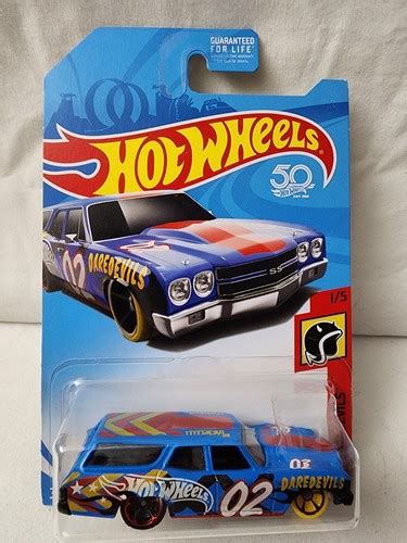 2018 Hot Wheels 70 Chevelle SS Wagon Blue Daredevils 1 5 A3 EBay