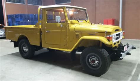 Toyota Land Cruiser 1985 Yellow For Sale Jt3fj60g2f1128318 1985 Model