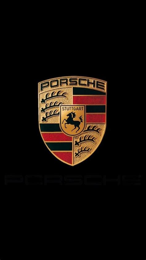 porsche logo iphone wallpaper