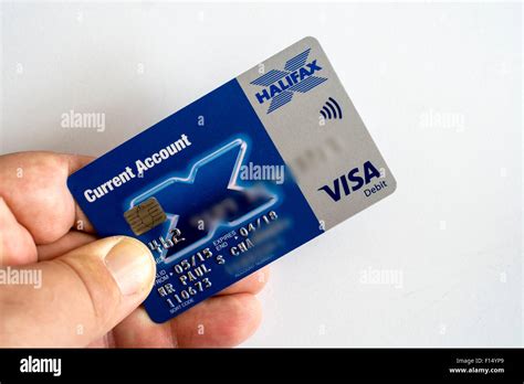 Halifax Bank Chip Pin Debit Card Stock Photo Alamy