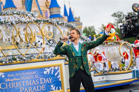 Disney Parks Magical Christmas Day Parade Th Anniversary Disney