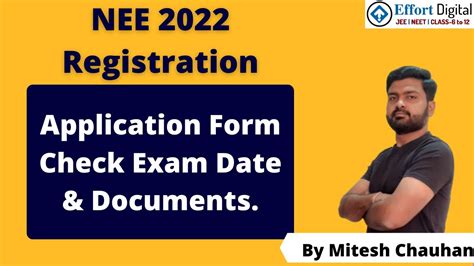 Neet 2022 Registration Application Form Check Exam Date And Documents