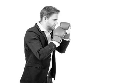 Premium Photo Find A Fighter In You Right Now Businessman In Boxing