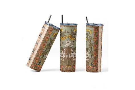 20 Oz Tumbler Sublimation Wrap Art Deco Graphic By Shariamortondesigns · Creative Fabrica