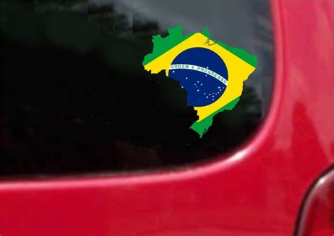 2 Brazil Flag Decals Stickers Home DÃ©cor Decals Stickers And Vinyl Art