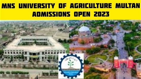 Mns University Of Agriculture Multan University Of Agriculture