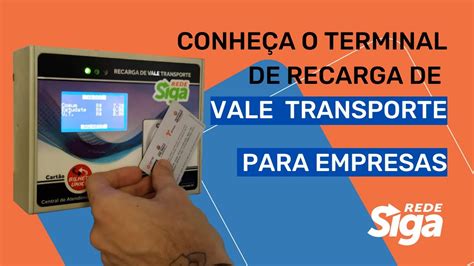 Recarga Vale Transporte - TENHA UM TERMINAL DE RECARGA DE VALE TRANSPORTE PARA SEUS FUNCIONÁRIOS ...